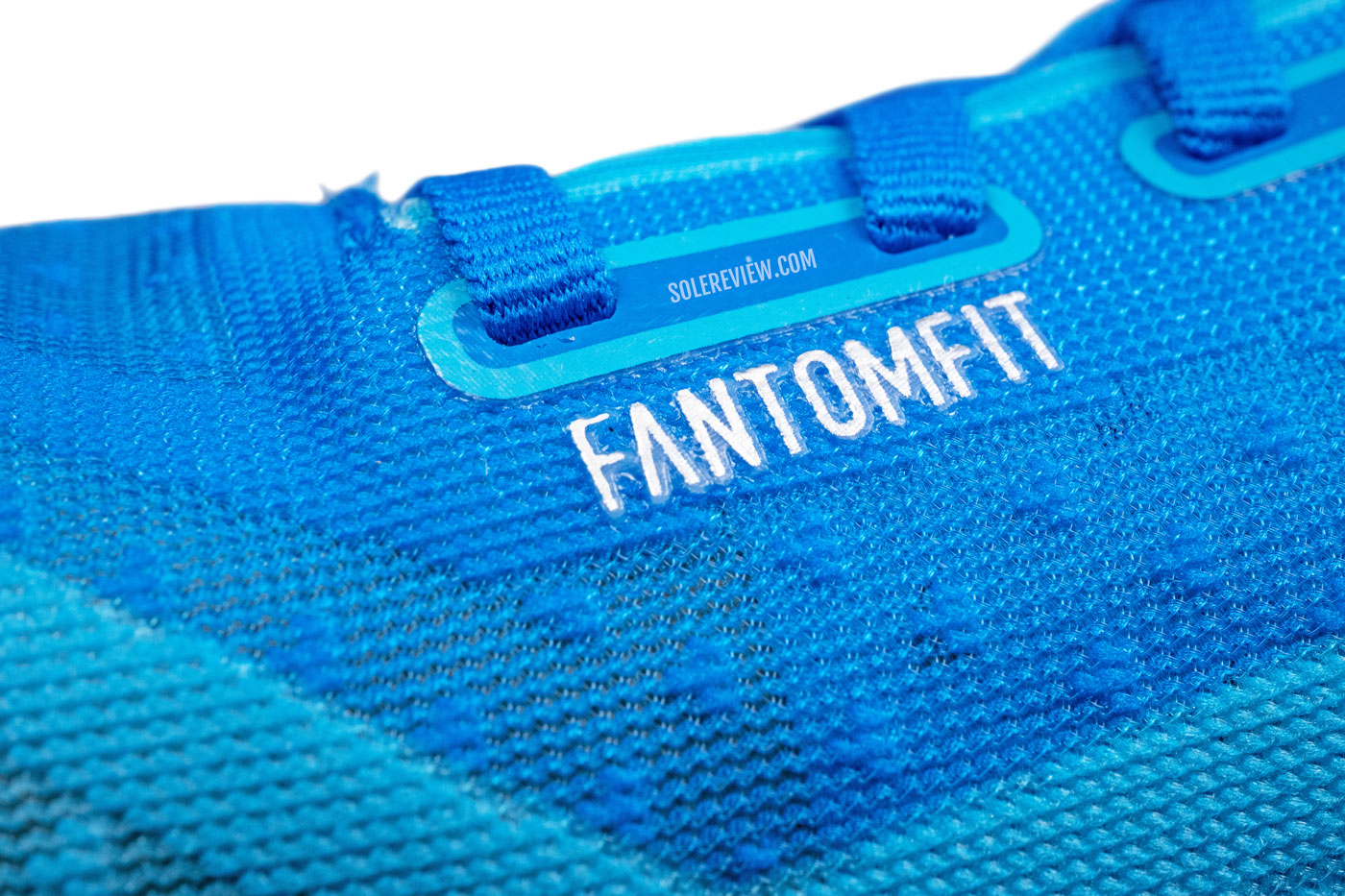 The Fantomfit upper of the New Balance Fuelcell Rebel V4.