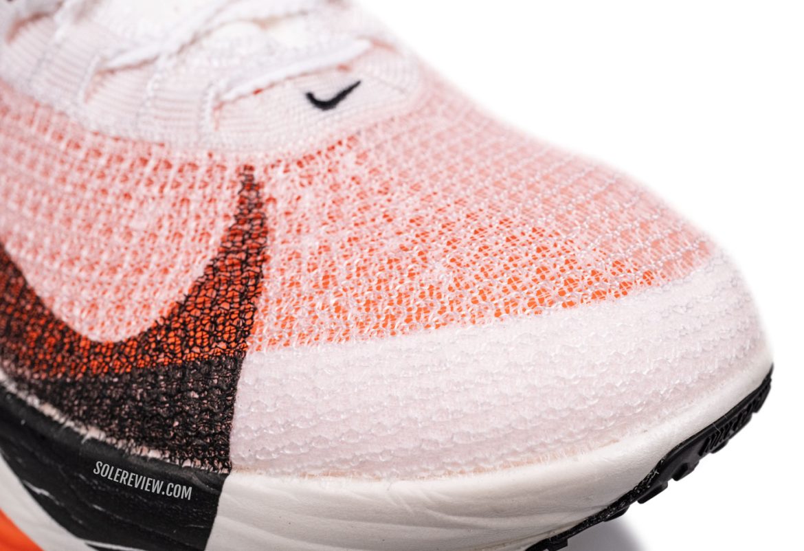 Nike_Alphafly_3_toe_box The toe box of the Nike Alphafly 3.