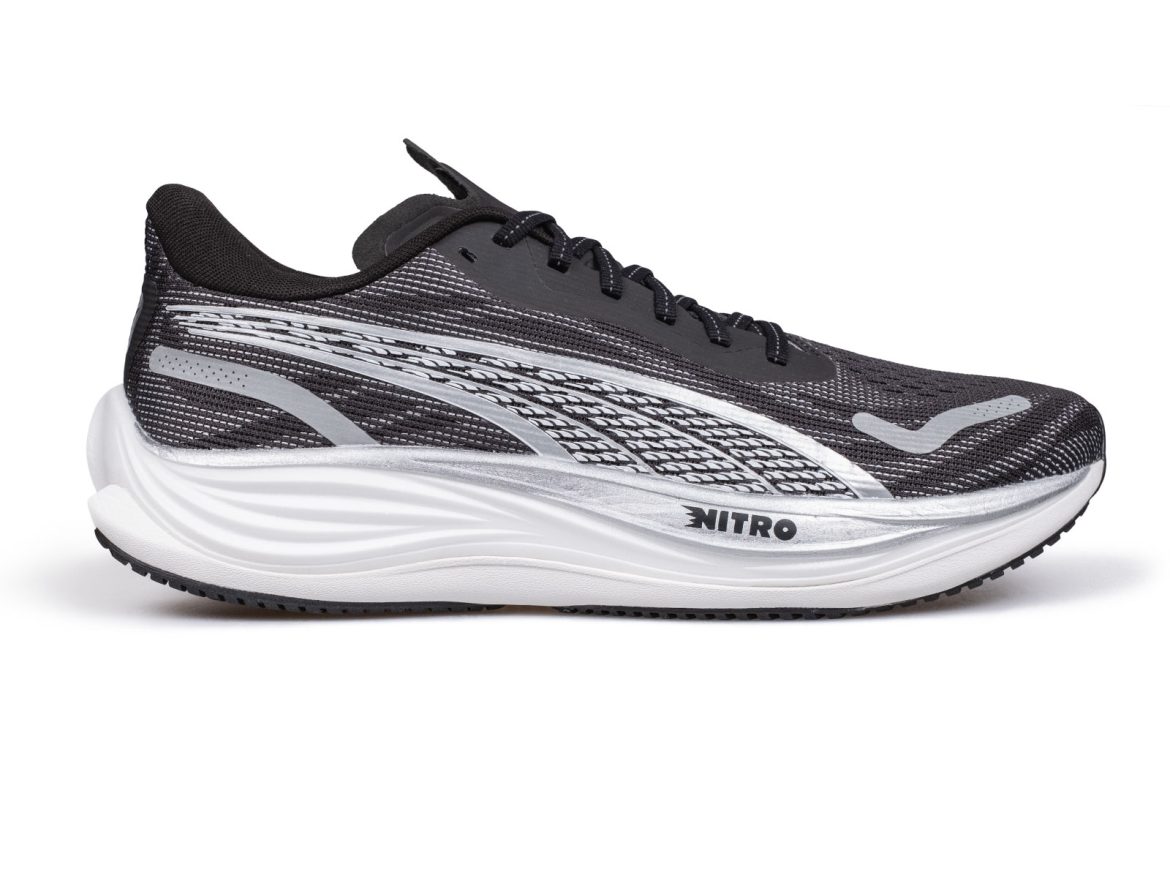 The side profile of the Puma Velocity Nitro 3.