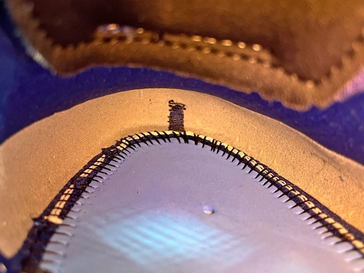 The interior of the Brooks Glycerin 21.