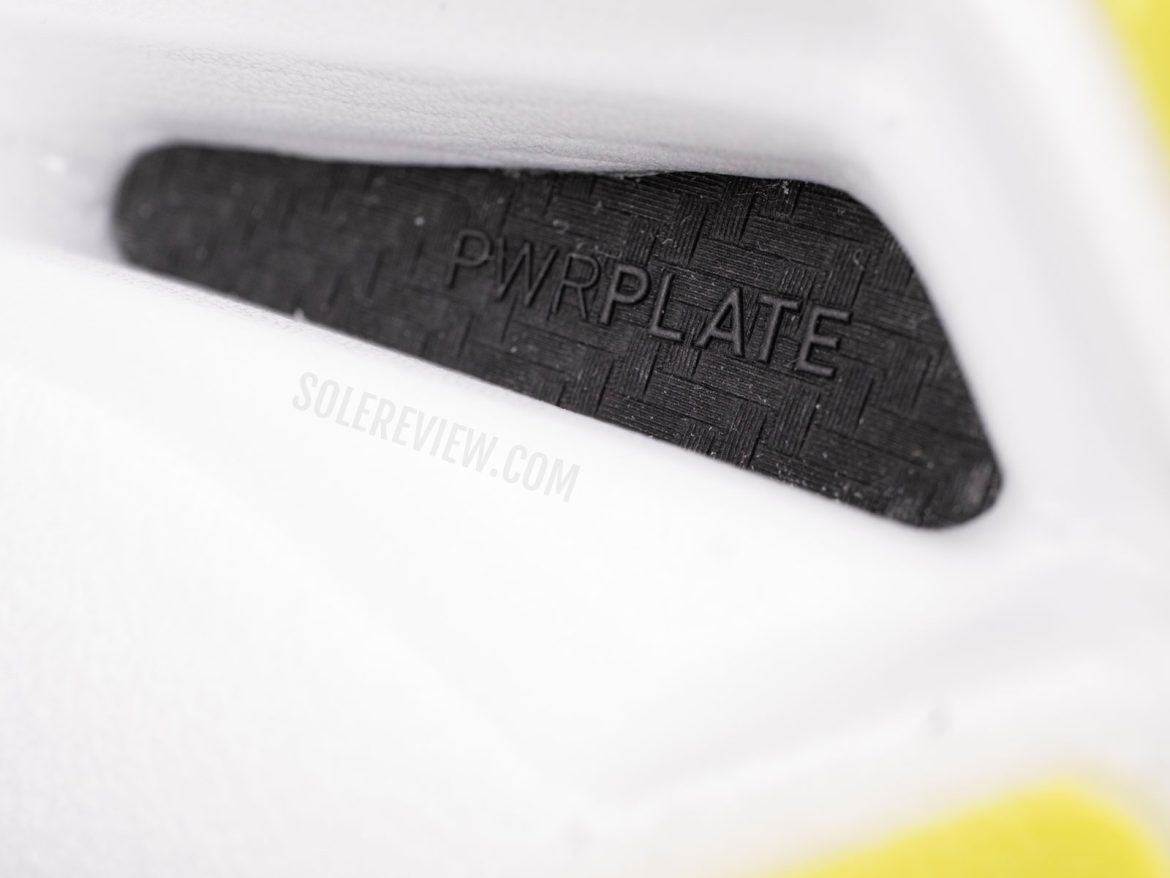 The Pwrplate inside the Puma Deviate Nitro 2.