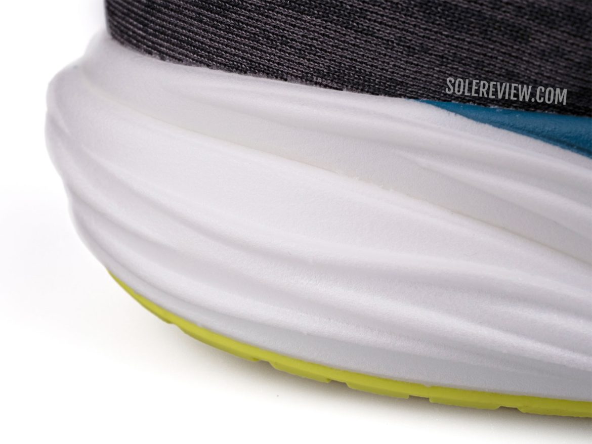 The heel midsole of the Puma Deviate Nitro 2.