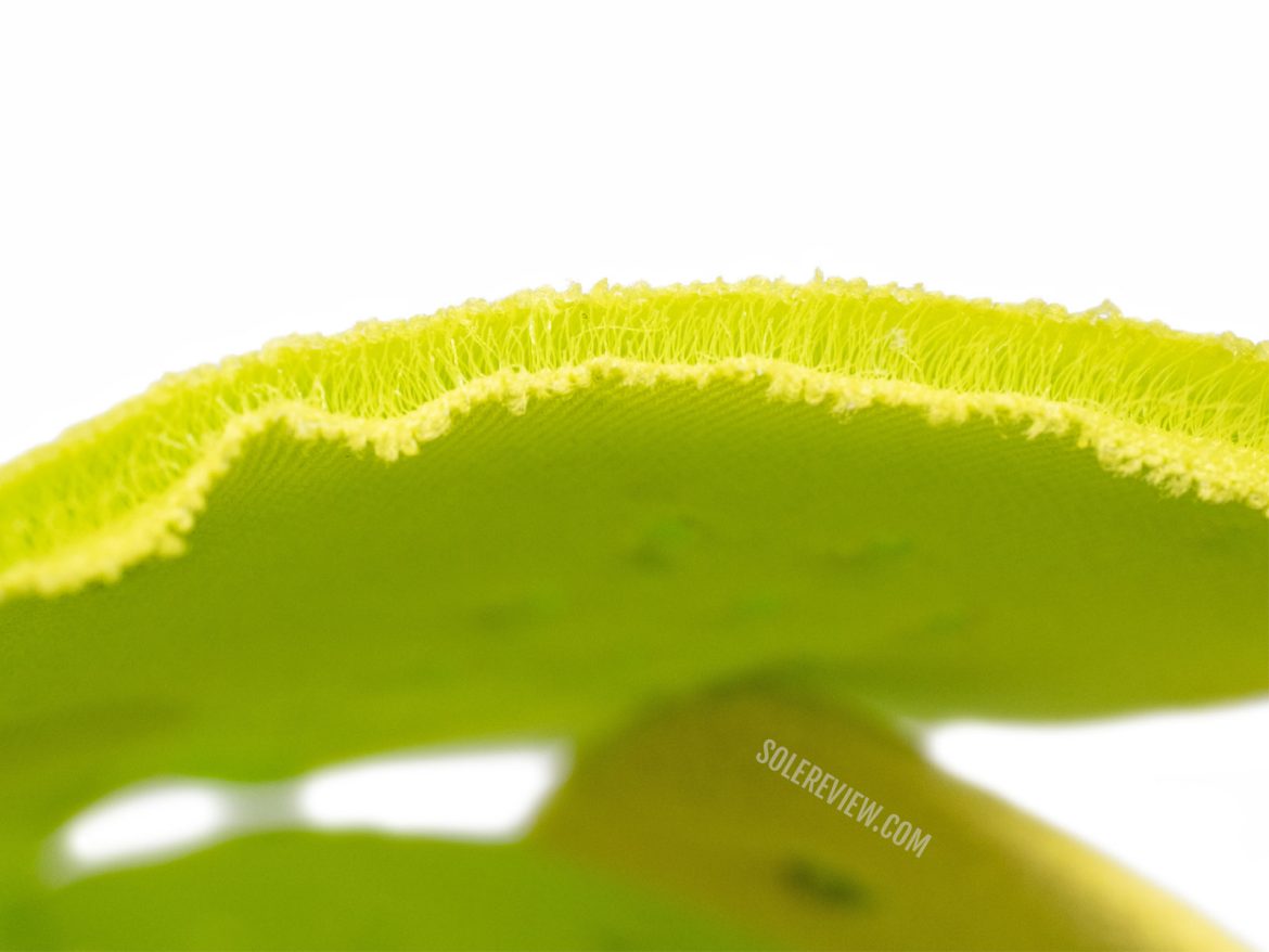 The tongue flap of the Puma Deviate Nitro Elite 2.