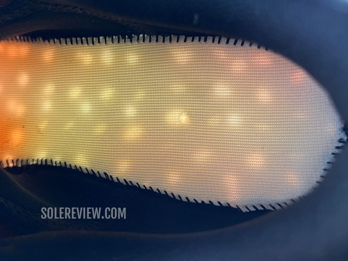The Nitro foam of the Puma Magnify Nitro 2.