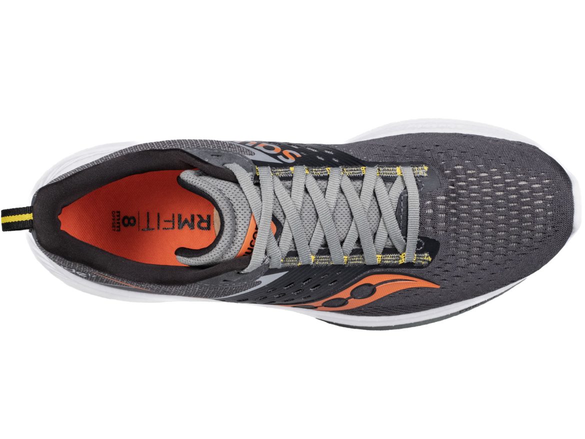 The top view of the Saucony Ride 17.