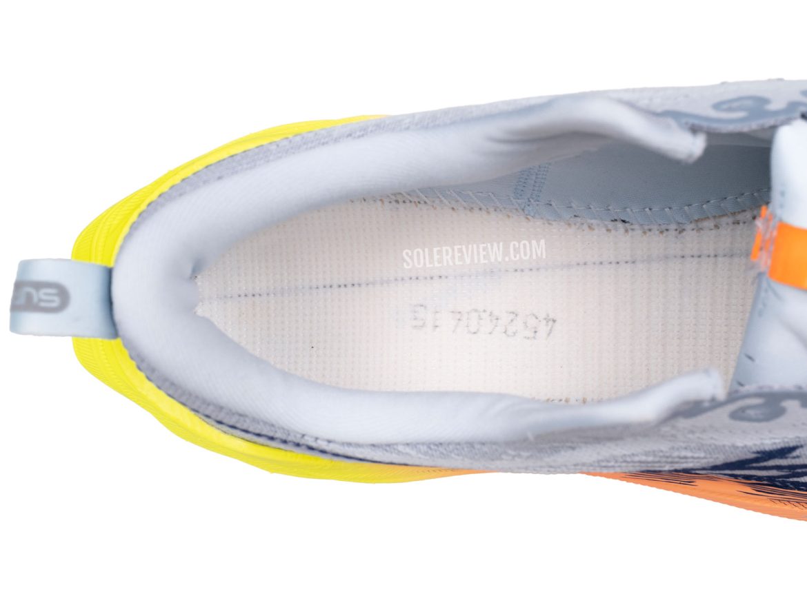 The fabric lasting of the Asics Superblast 2.