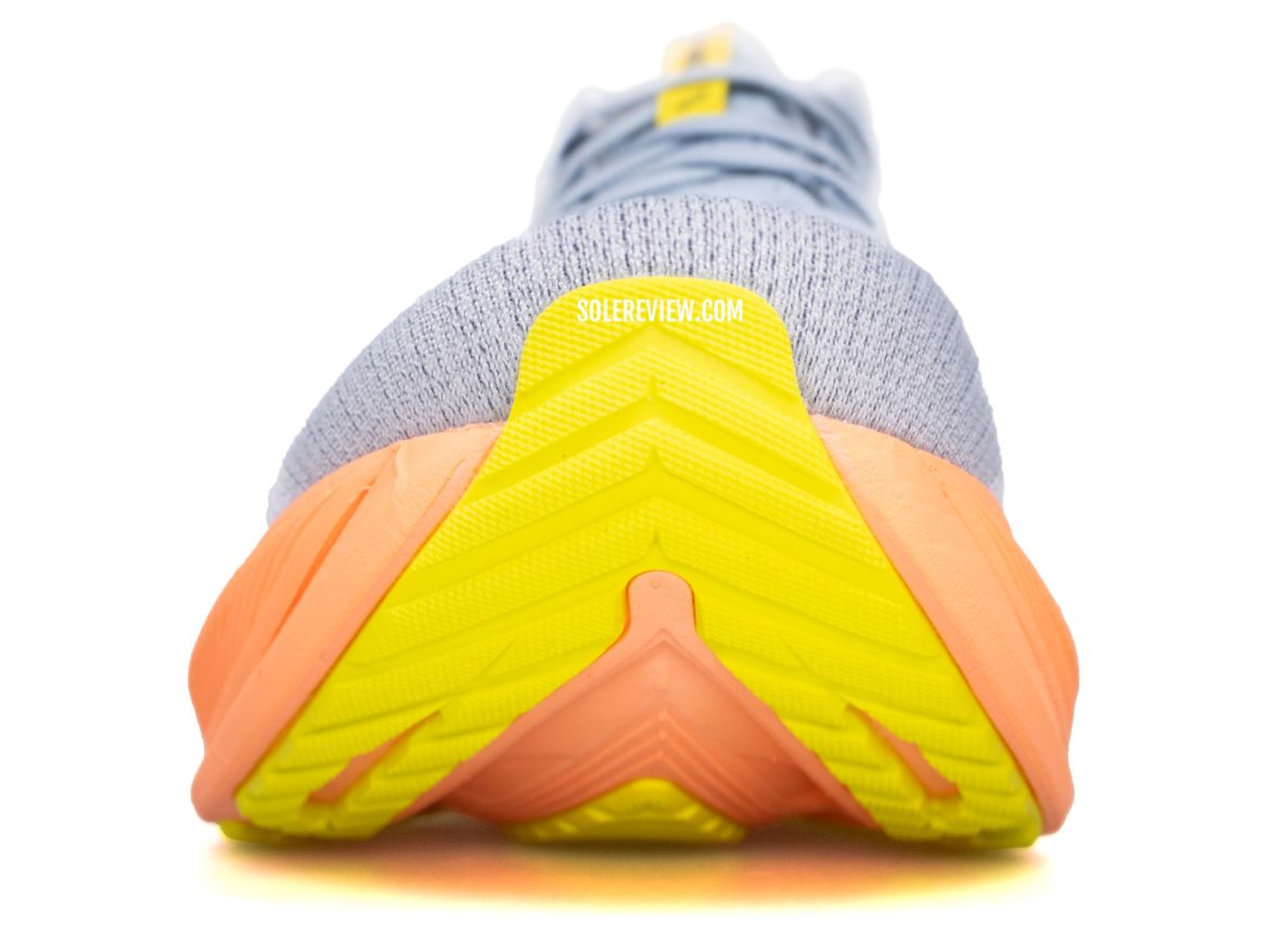 The midsole rocker of the Asics Superblast 2.