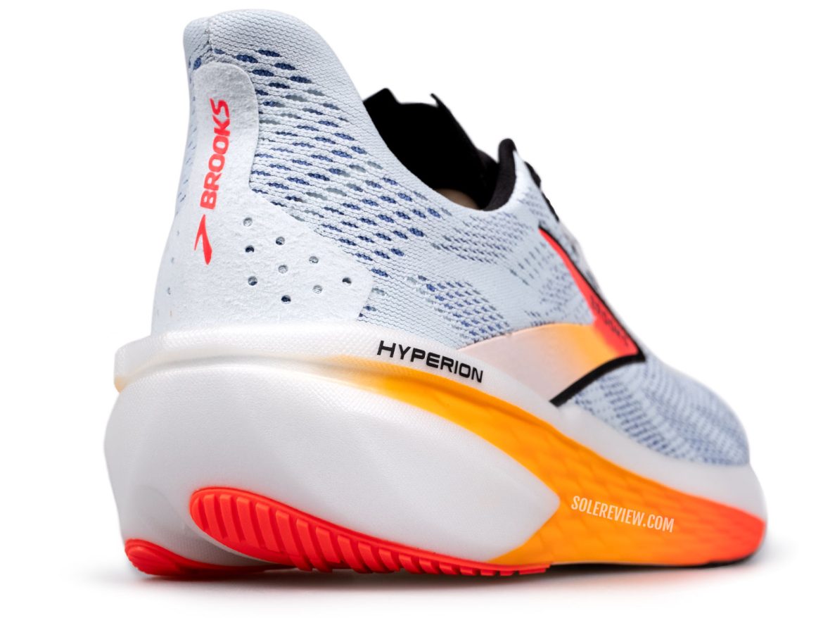 The midsole of the Brooks Hyperion 2.