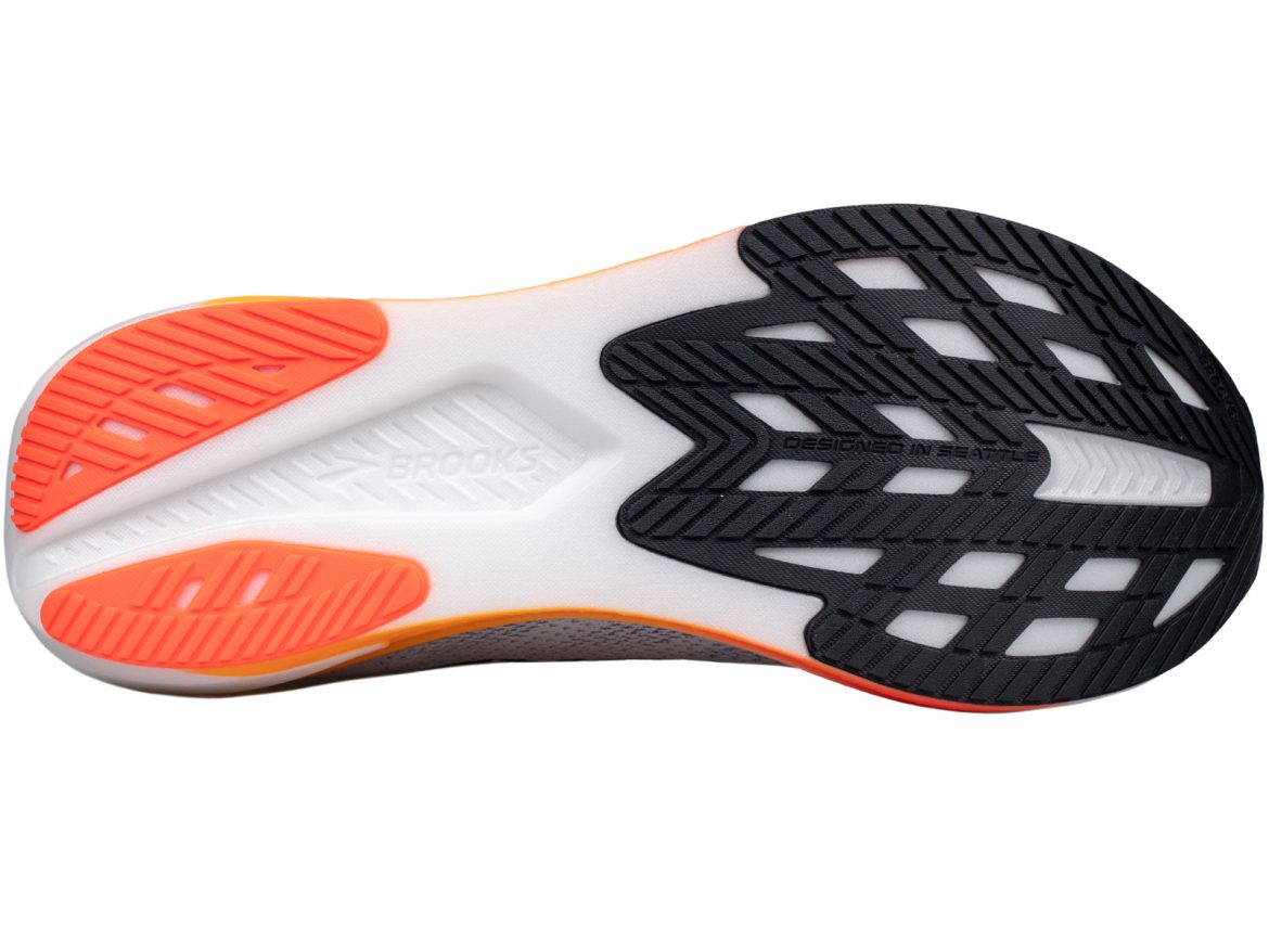 The outsole of the Brooks Hyperion 2.