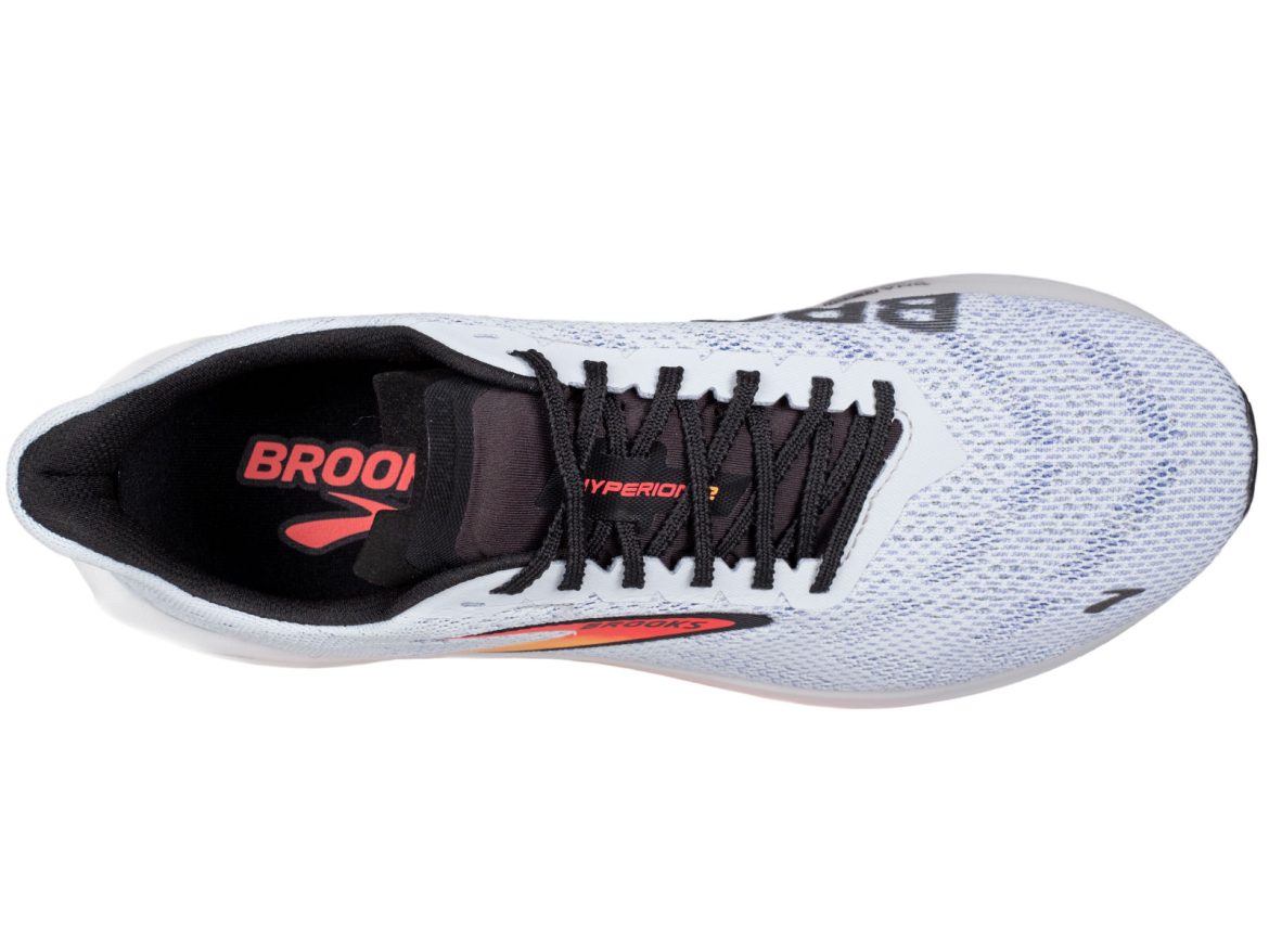 The top view of the Brooks Hyperion 2.