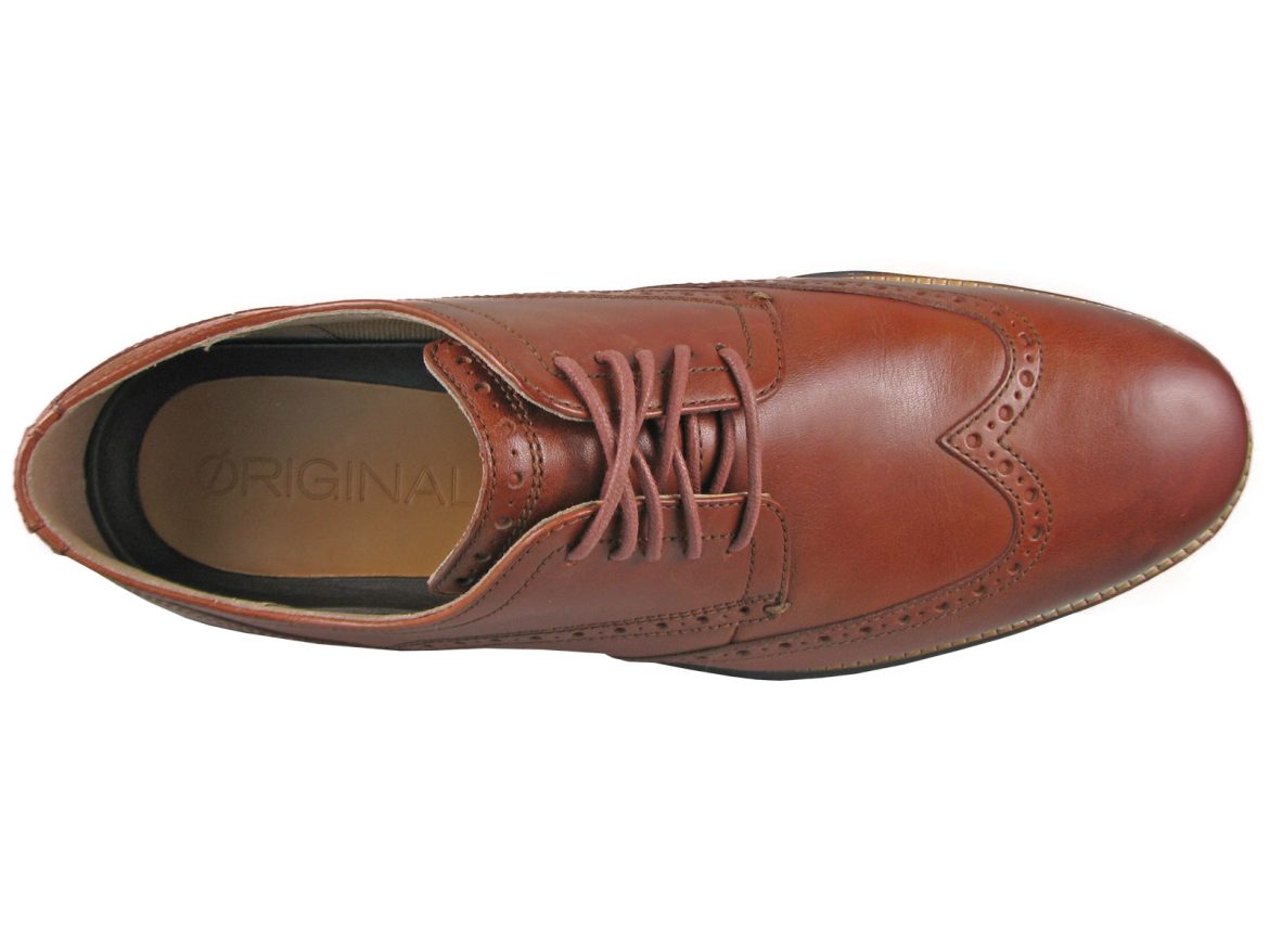 The top view of the Cole Haan Originalgrand Wingtip.