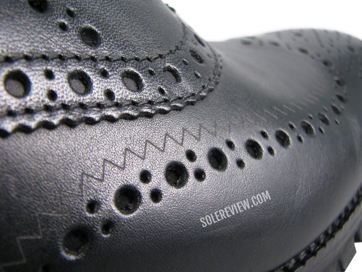 The detailing on the Cole Haan Zerogrand.