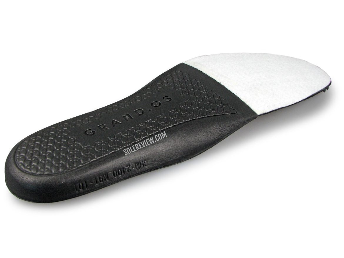 The insole of the Cole Haan Zerogrand.