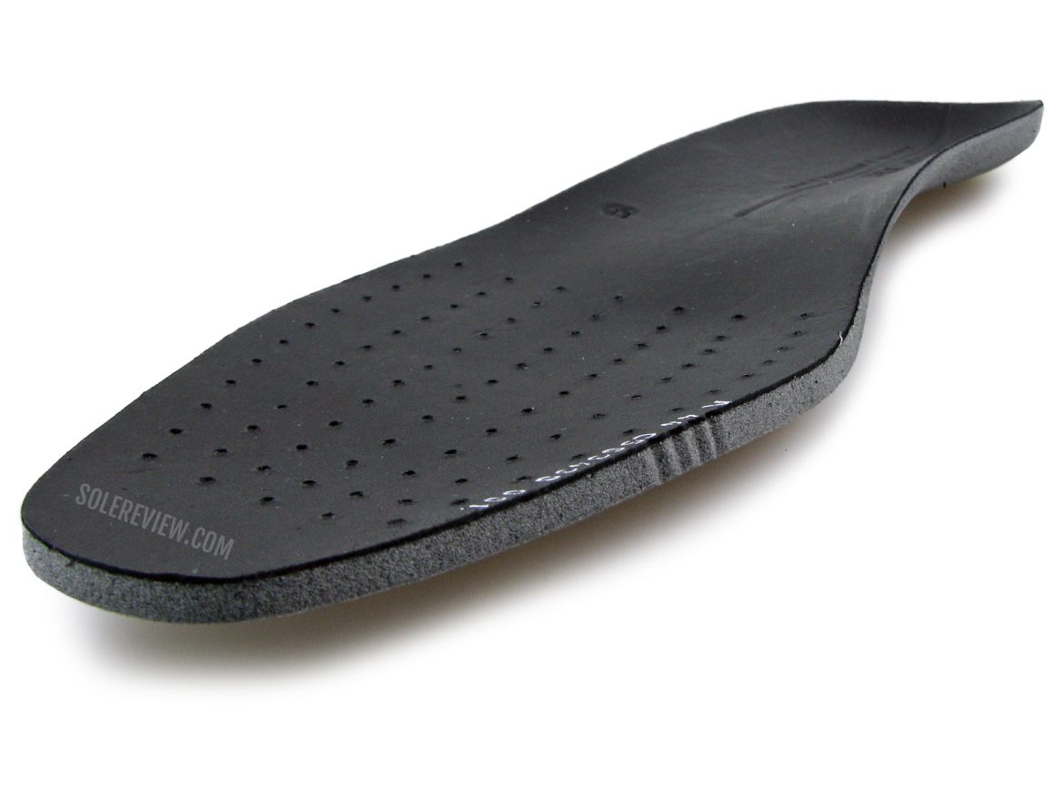 The footbed of the Ecco ST1 Hybrid.