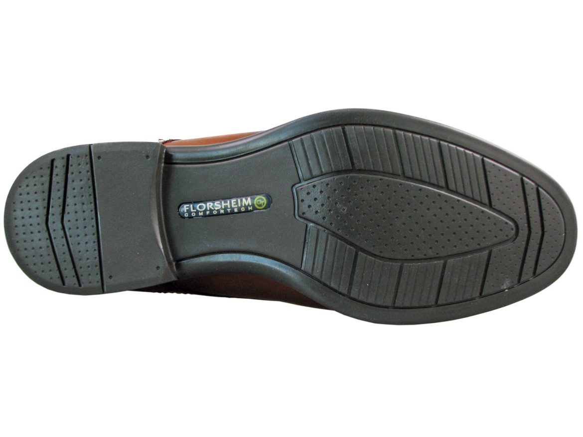 The rubber outsole of the Florsheim Midtown.