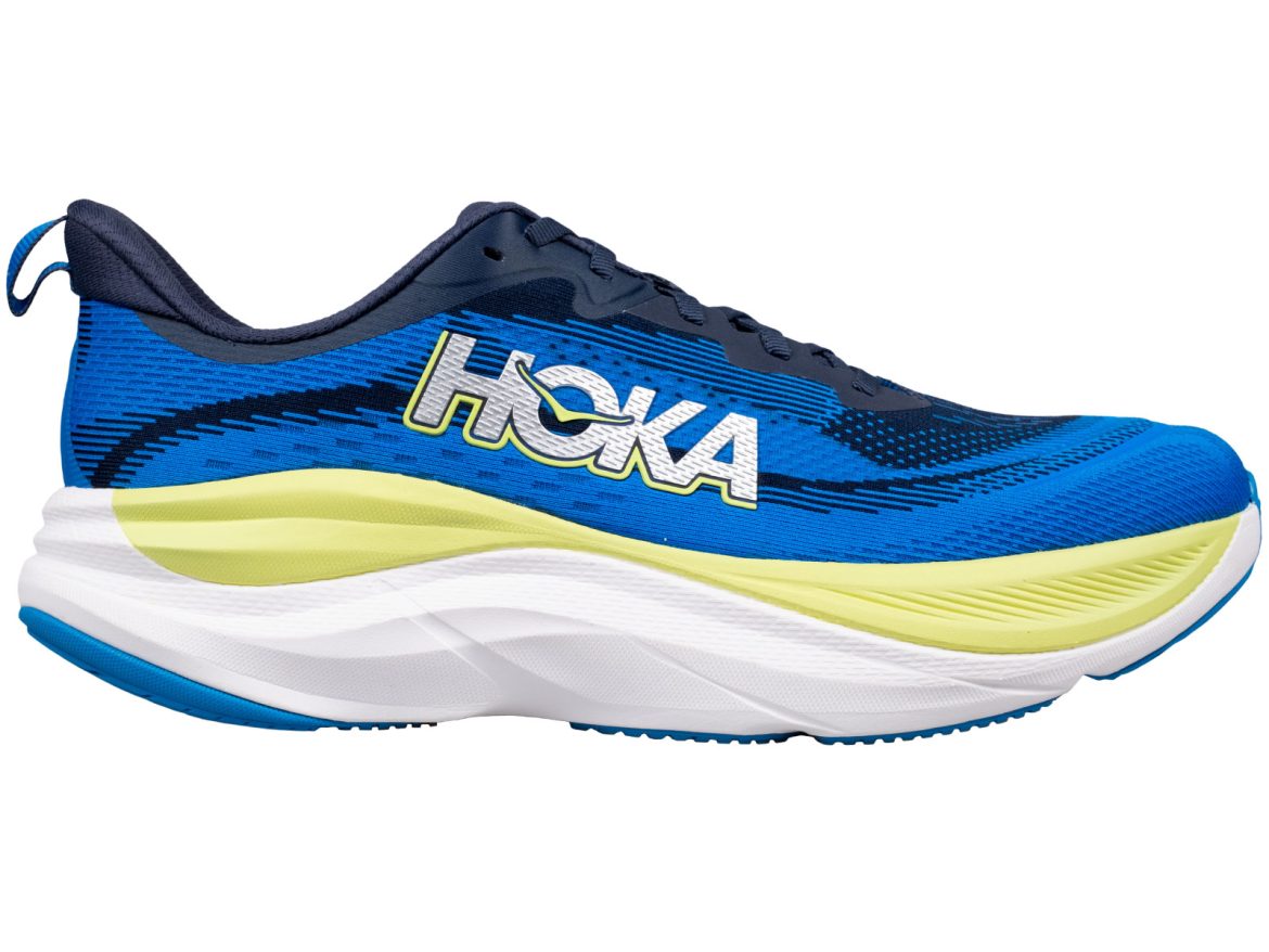 The side view of the Hoka Skyflow.