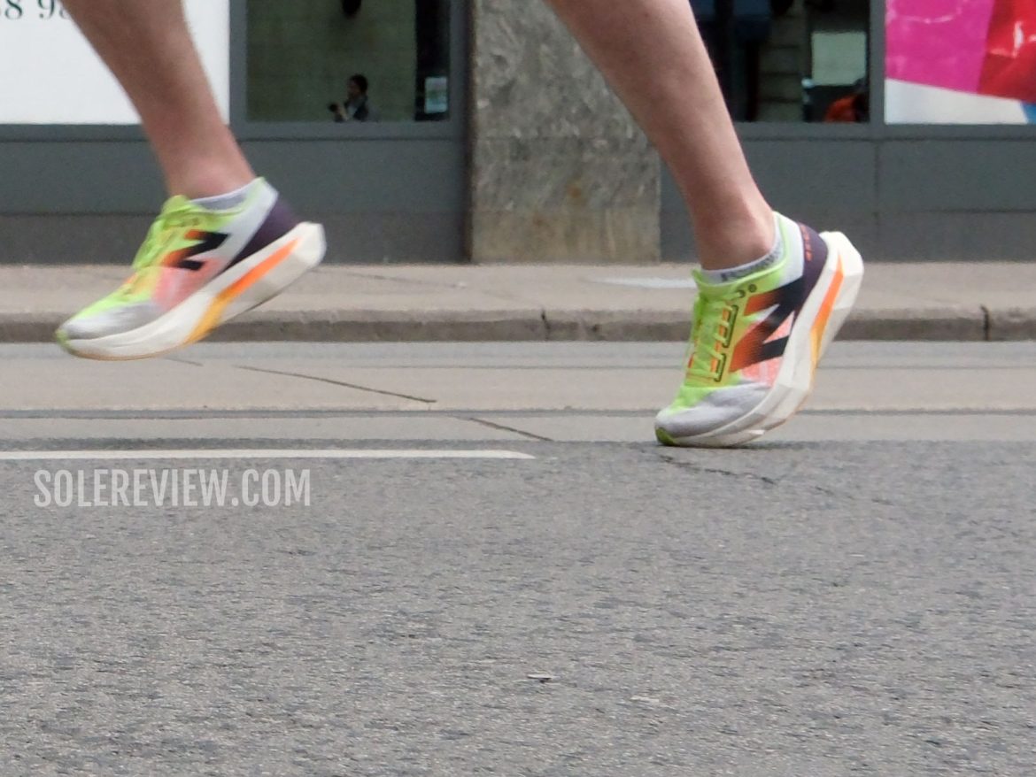 New Balance SC Elite V4 on the road.