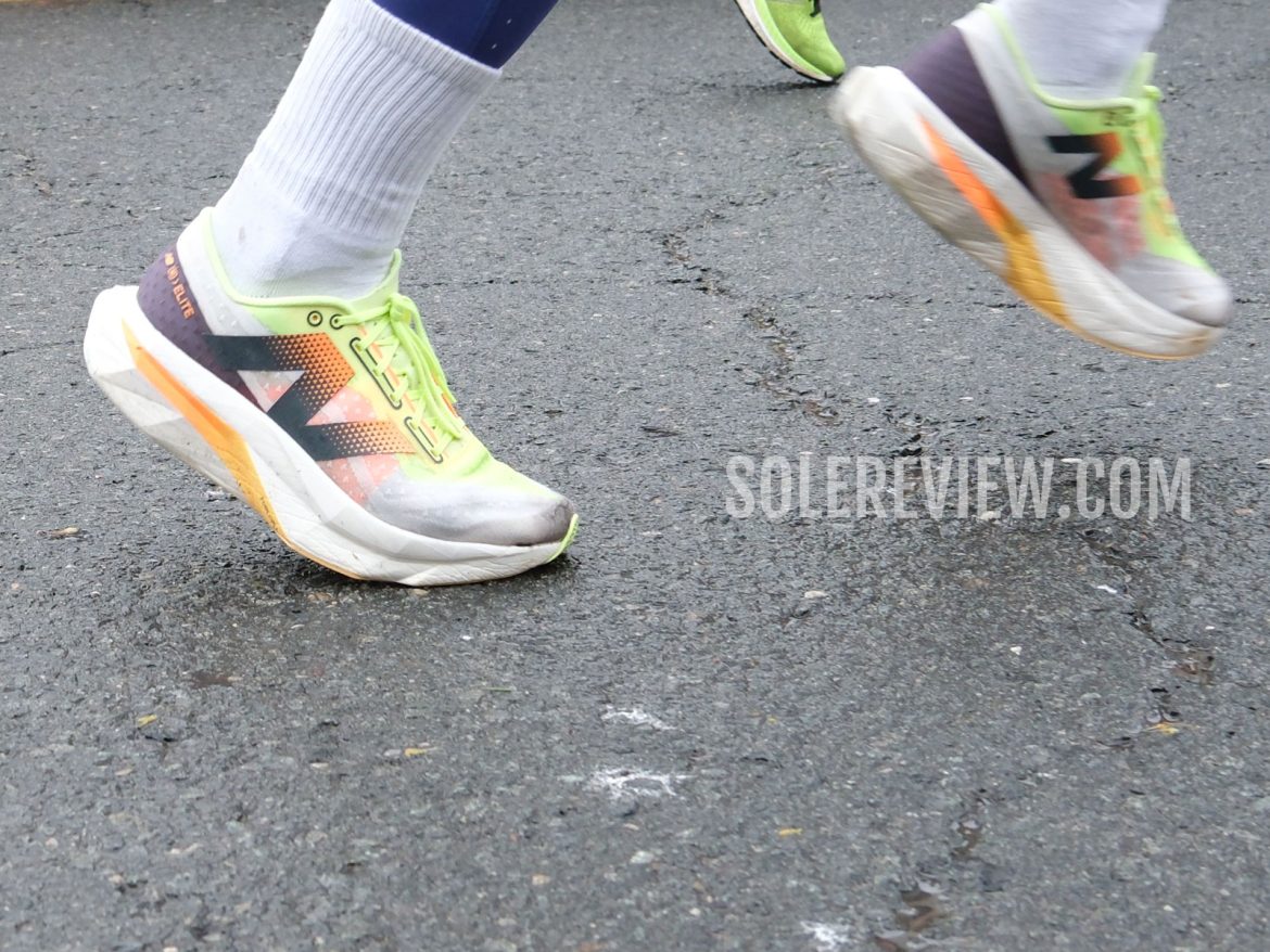 New Balance SC Elite V4 on the road.