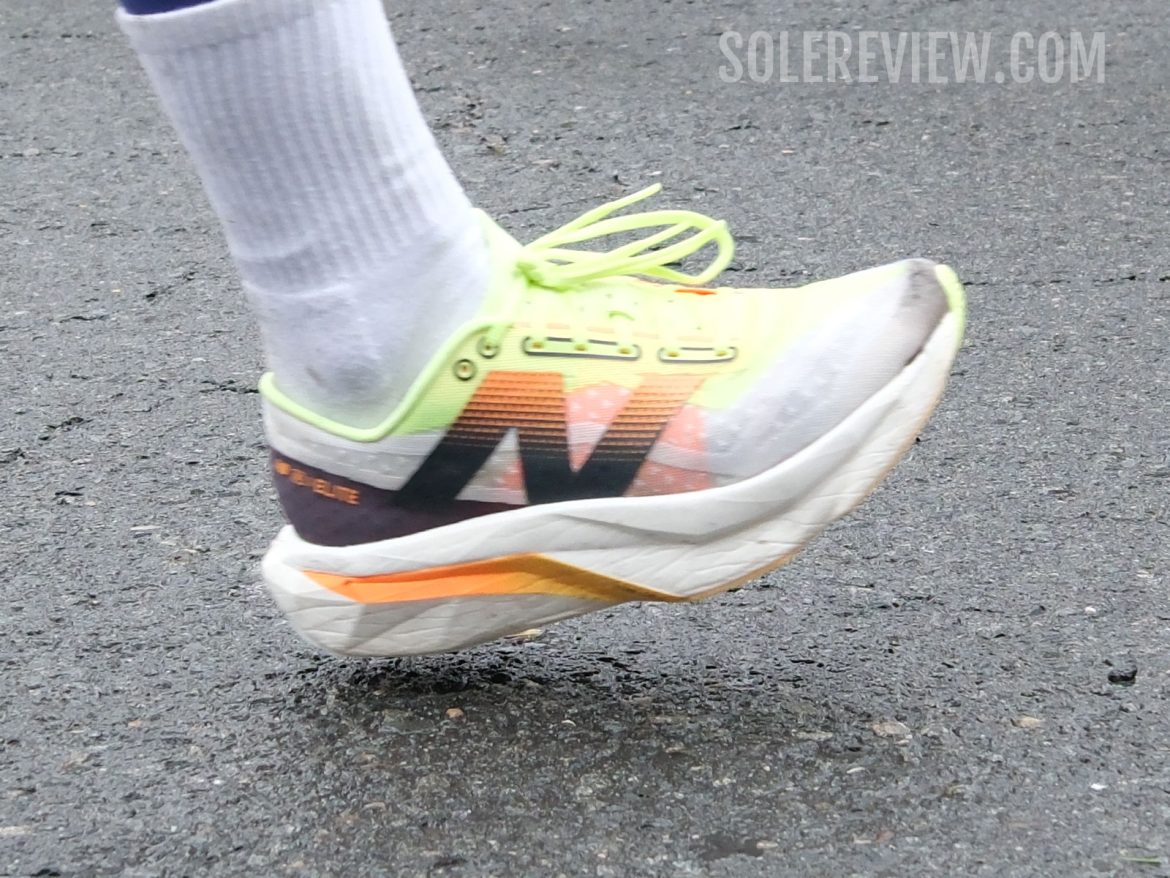 New Balance SC Elite V4 on the road.