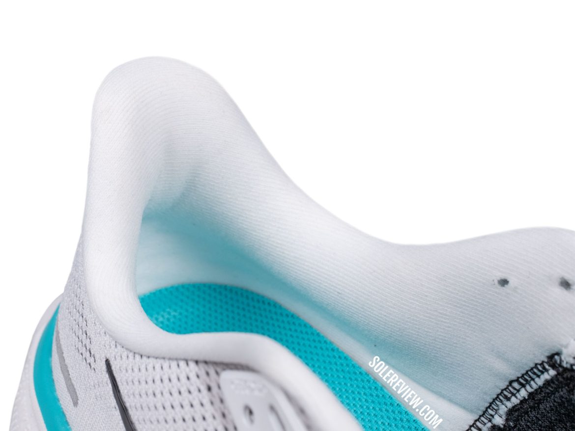 The heel collar of the Nike Pegasus 41.