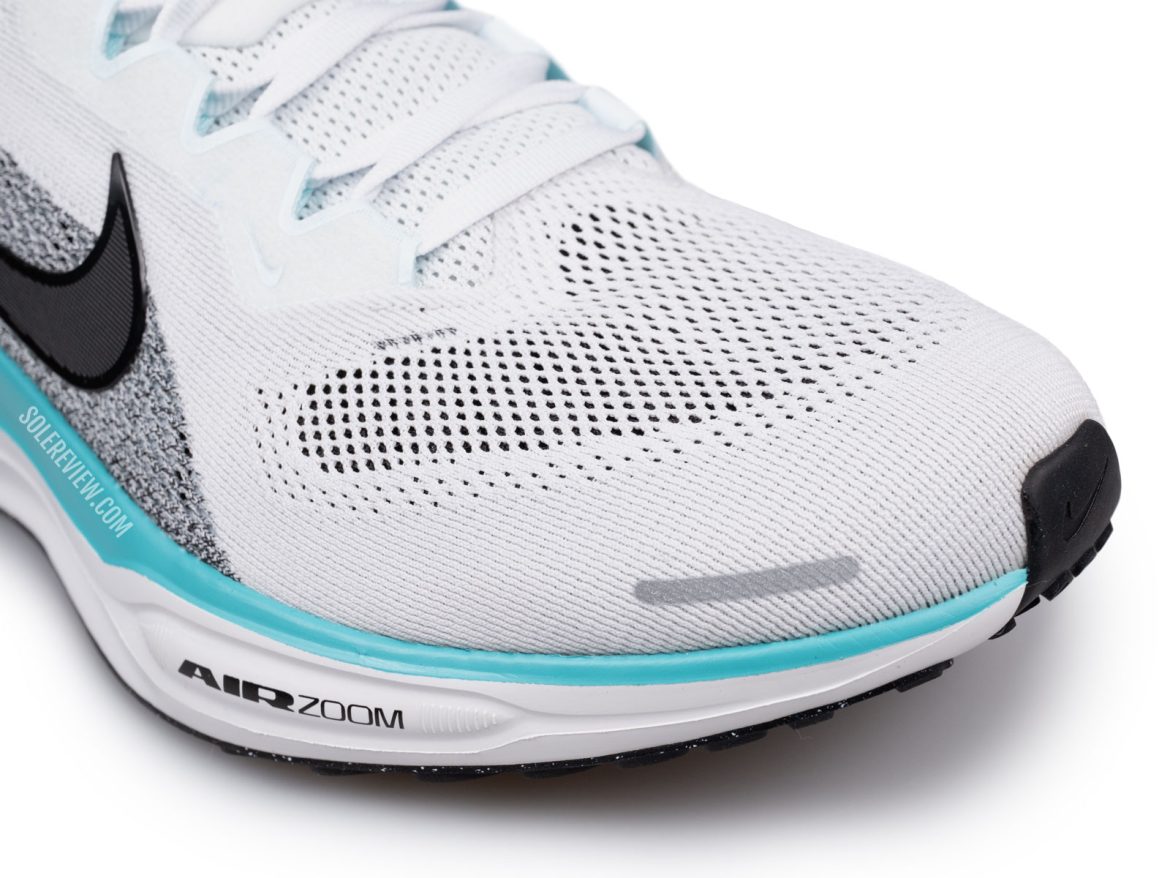 The toe box of the Nike Pegasus 41.