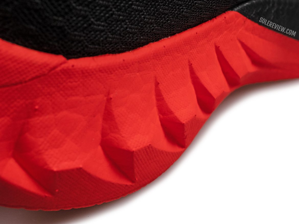 The lateral midsole of the Saucony Endorphin Pro 4.