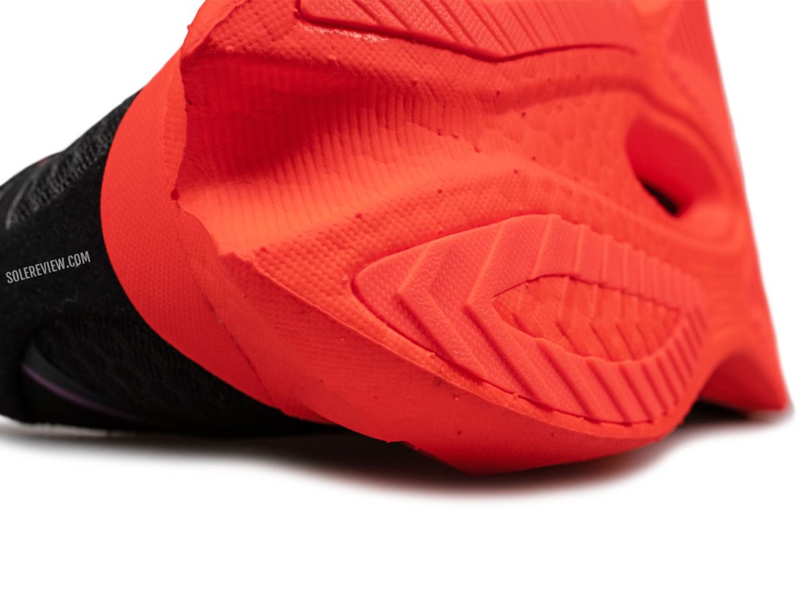 The transition groove of the Saucony Endorphin Pro 4.