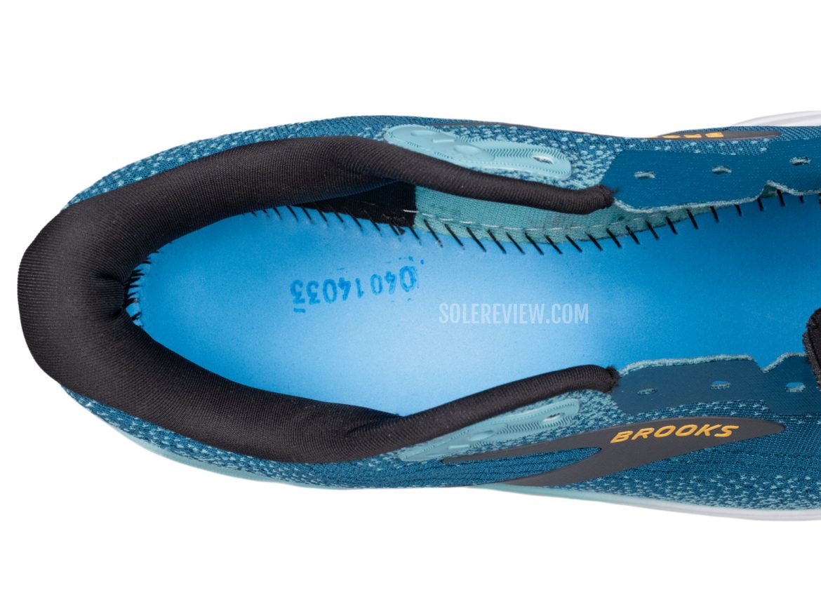 The foam lasting of the Brooks Ghost Max 2.