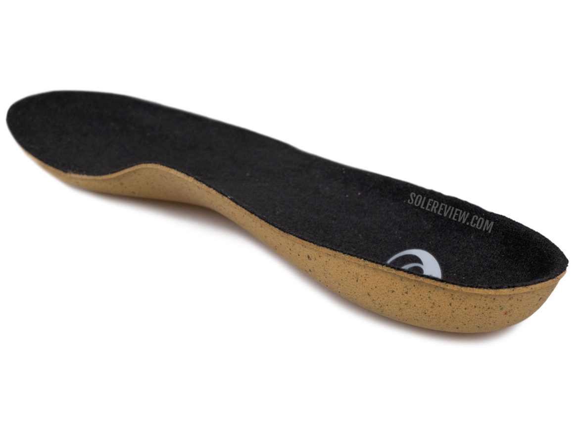 The Ortholite footbed of the Asics GT-2000 13.