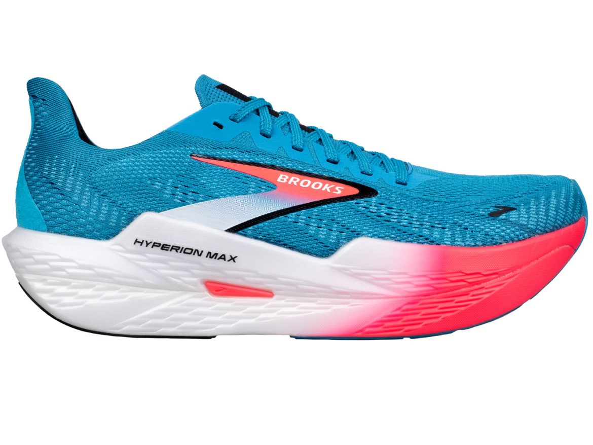 The side view of the Brooks Hyperion Max 2.