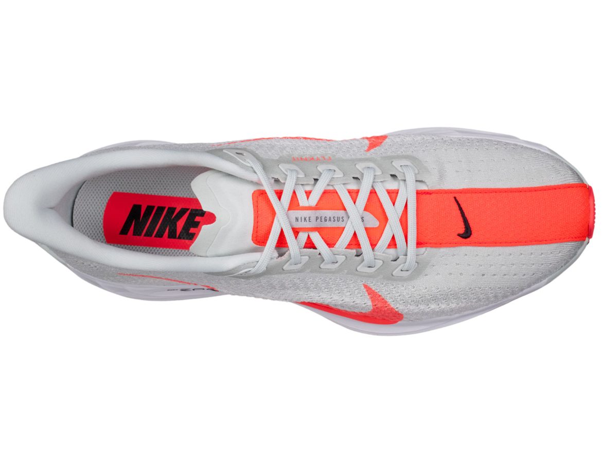 The top view of the Nike Pegasus Plus.