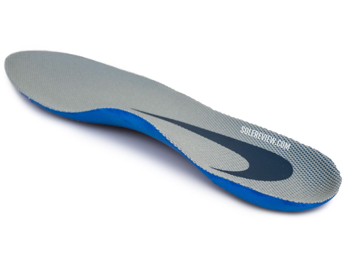 The removable insole of the Nike Pegasus Trail 5 Gore-Tex.