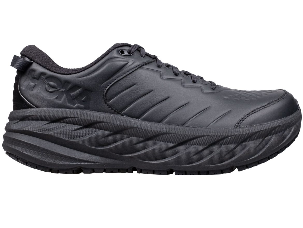 The side profile of the Hoka Bondi SR.