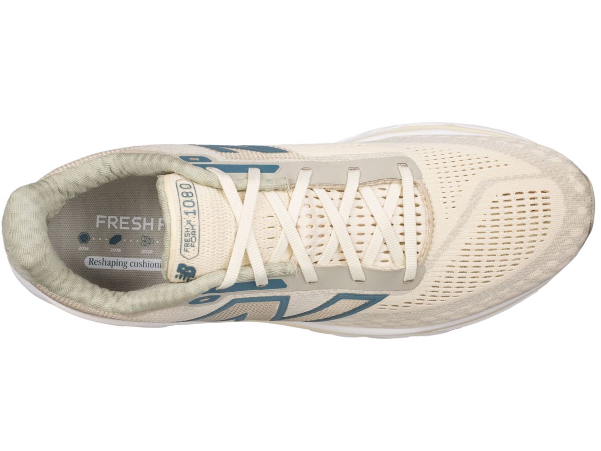 The top view of the New Balance 1080V14.