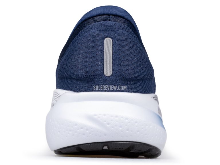 The heel view of the Brooks Adrenaline GTS 24.