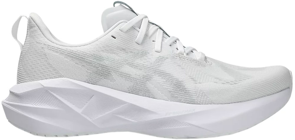 Asics Novablast 5 white product box