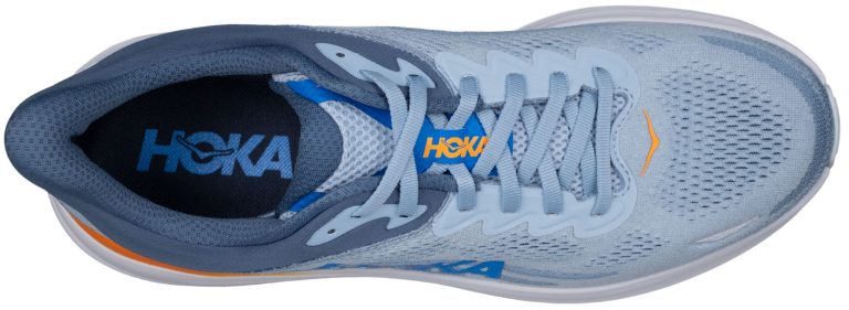 The cropped top view of the Hoka Bondi 9.