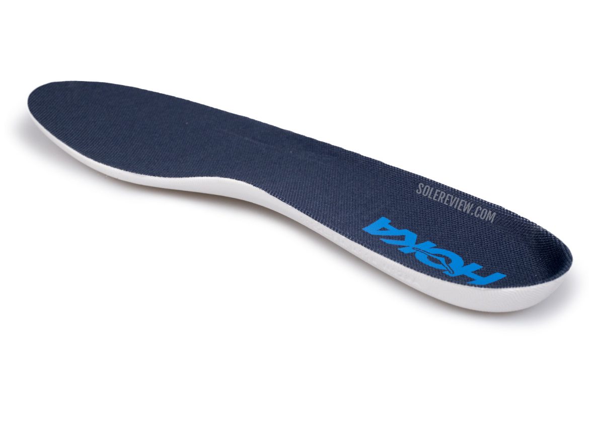 The footbed of the Hoka Bondi 9.