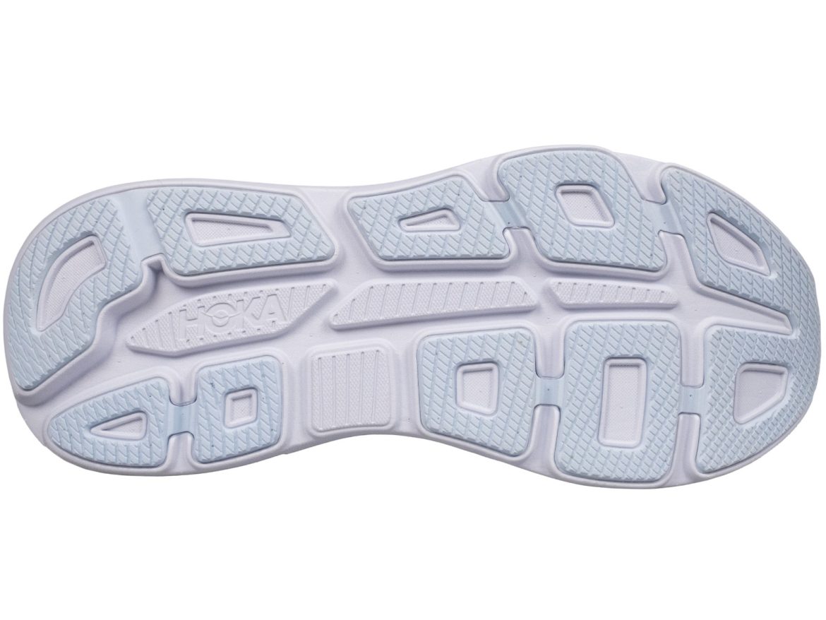 The outsole of the Hoka Bondi 9.