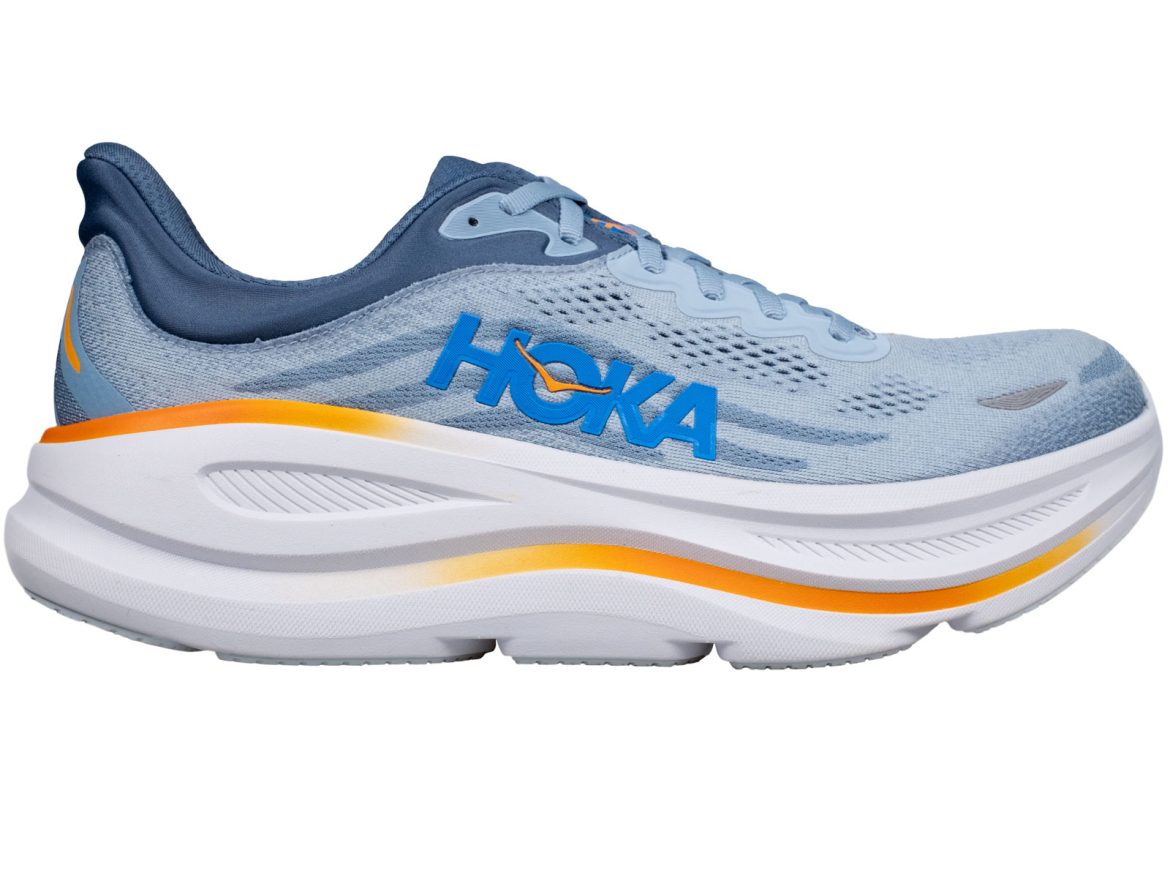 The side view of the Hoka Bondi 9.