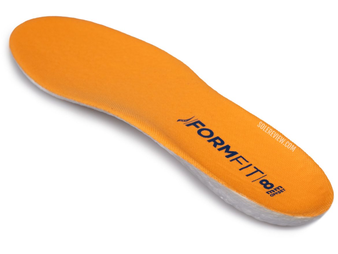 The Pwrrun+ footbed of the Saucony Ride 18.