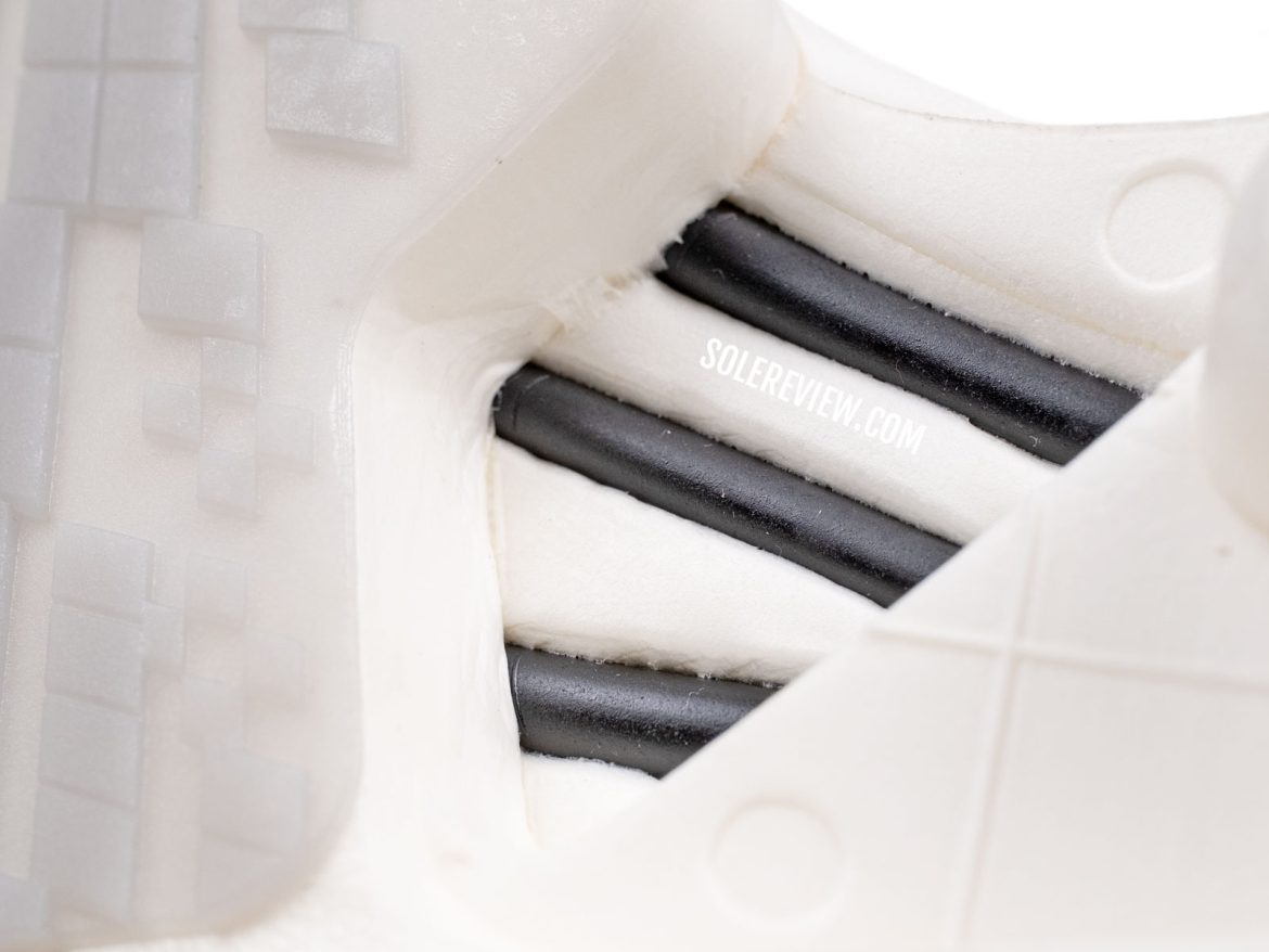 The Energy Rods of the adidas adios Pro 4.