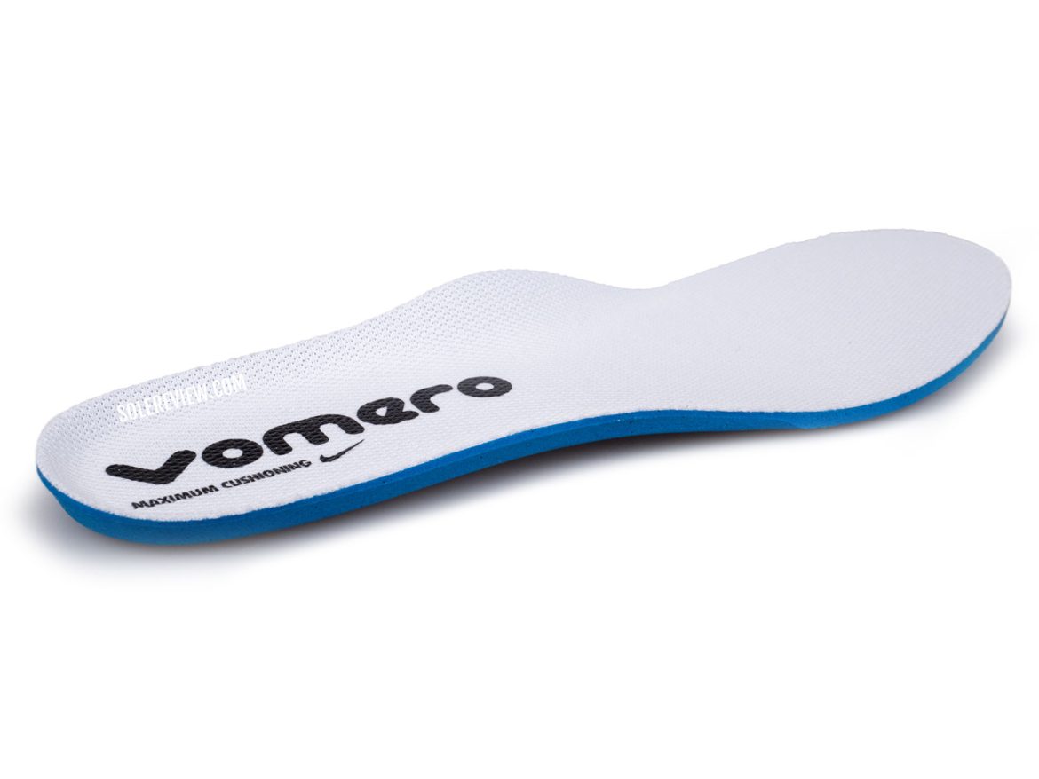 The removable footbed of the Nike Vomero 18.