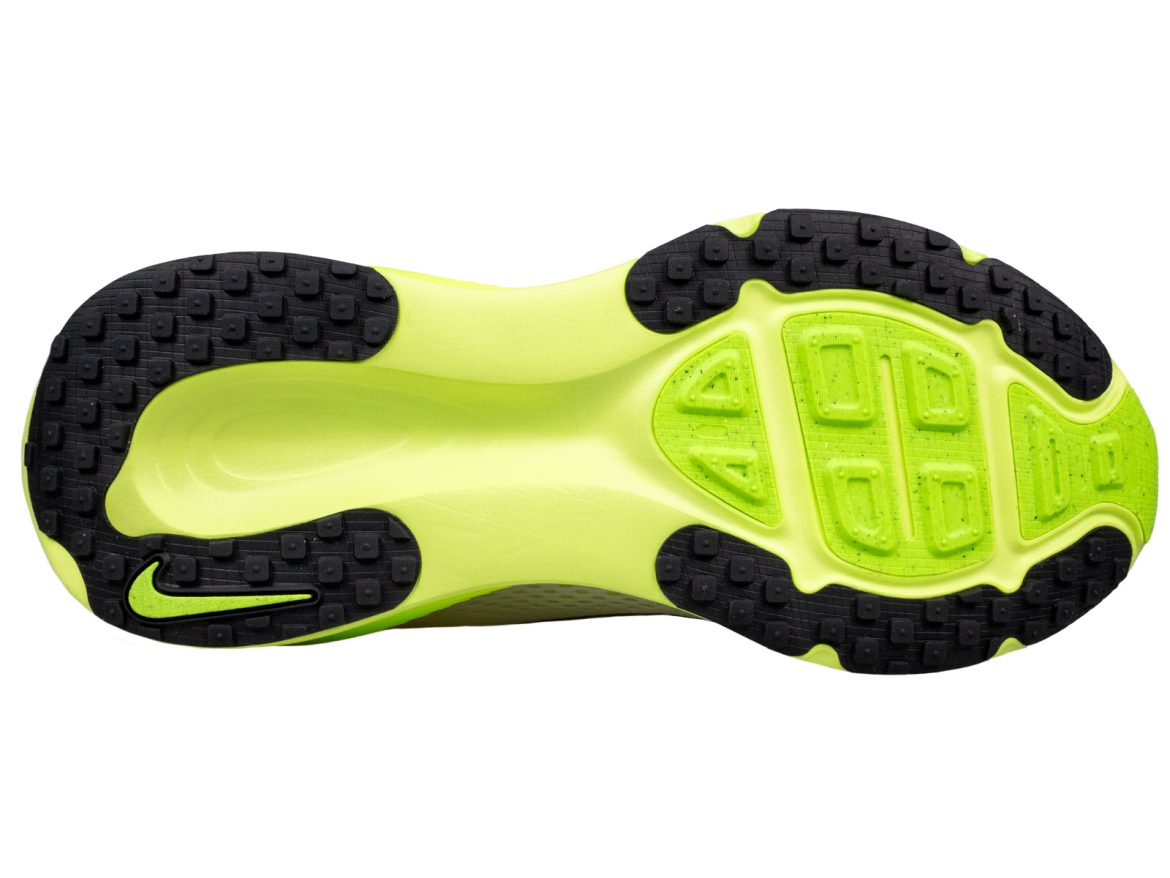 The outsole of the Nike Vomero 18.