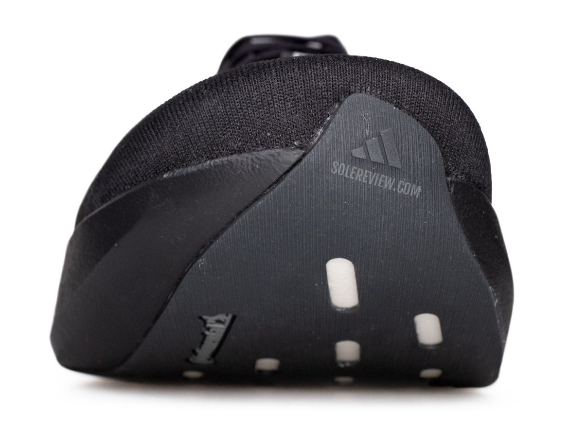 The midsole rocker of the adidas adizero EVO SL.