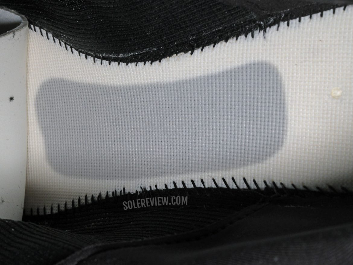 adidas_EVO_SL_shank The midfoot shank of the adidas adizero EVO SL.