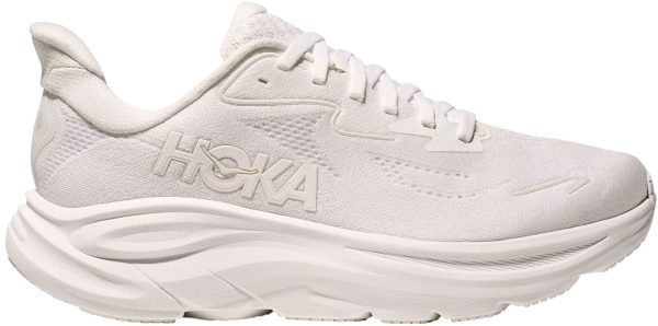 Hoka Clifton 10 white product box.