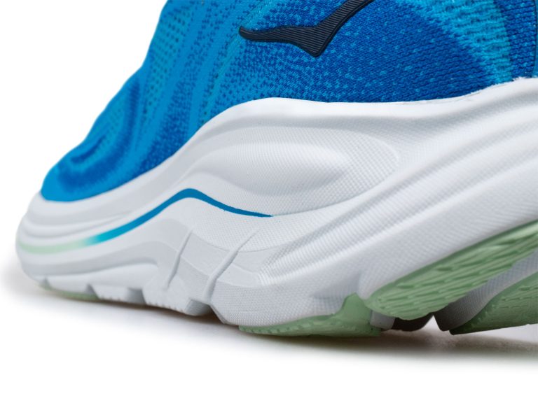 The inner arch of the Hoka Clifton 10.