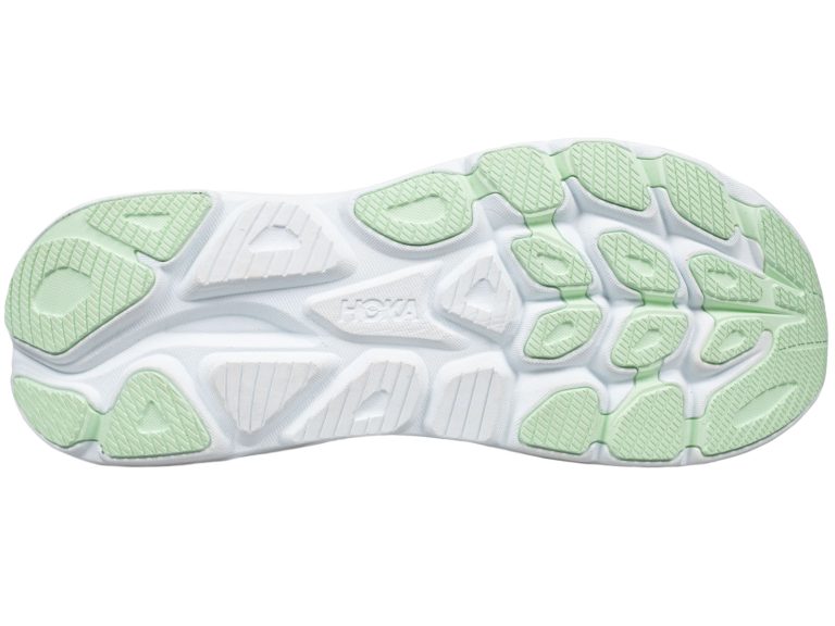 The outsole of the Hoka Clifton 10.