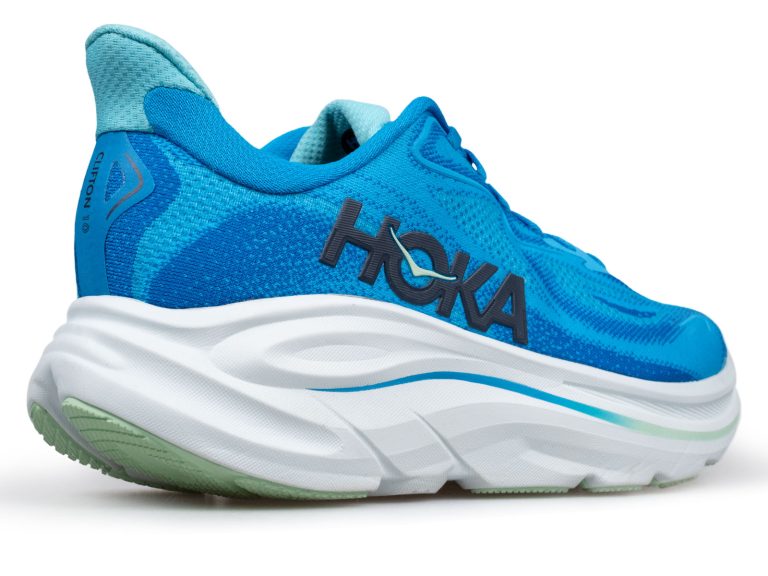 The side view of the Hoka Clifton 10.